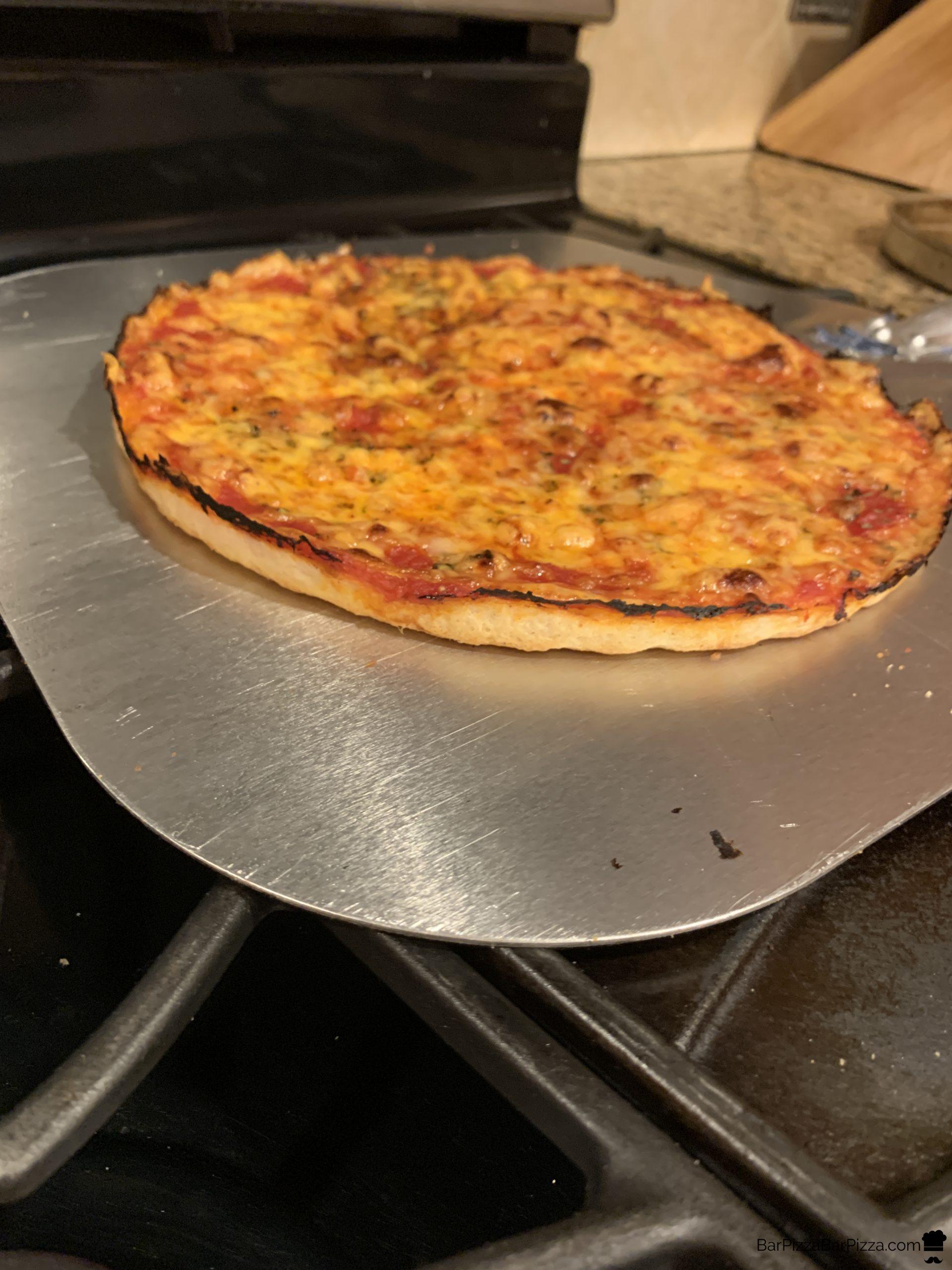 Bar Pizza Recipe Authentic South Shore Style Homemade Bar Pizza