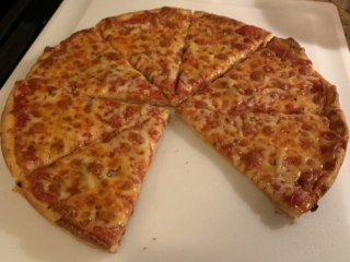Mild and sharp cheddar blend plain cheese bar pizza Mild and sharp cheddar blend plain cheese bar pizza