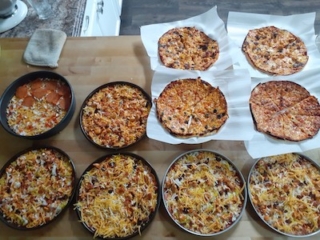 todzillas bar pizzas kitchen table