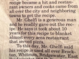 Louis Ghelfi Bar Pizza Recipe - Brockton Enterprise 3 Louis Ghelfi Bar Pizza Recipe - Brockton Enterprise 3