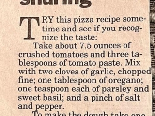 Louis Ghelfi Bar Pizza Recipe - Brockton Enterprise Louis Ghelfi Bar Pizza Recipe - Brockton Enterprise