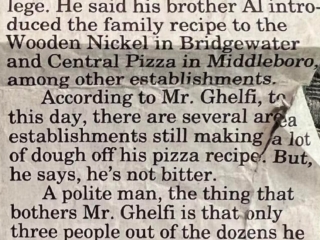 Louis Ghelfi Bar Pizza Recipe - Brockton Enterprise 4 Louis Ghelfi Bar Pizza Recipe - Brockton Enterprise 4